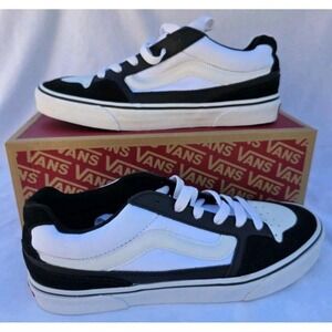 Mens Vans Caldrone Suede Mesh Black‎